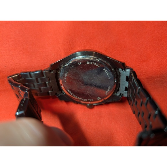 USED Michele Serein Mid Rose Gold Two Tone Diamond Watch MW21B00L4978 NIB